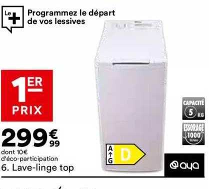 lave-linge top aya