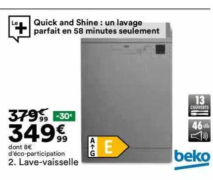 lave-vaisselle beko