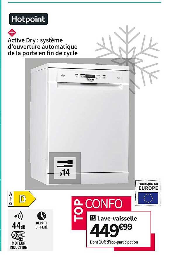 lave-vaisselle hotpoint