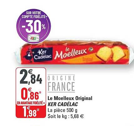 le moelleux original ker cadélac