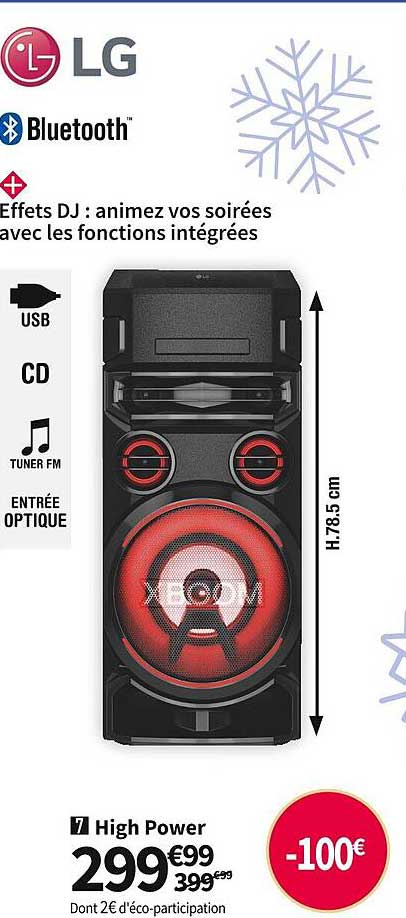 lg bluetooth high power