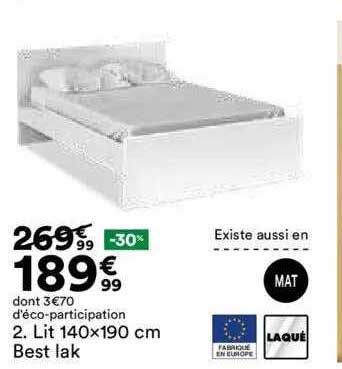 lit 140x190 cm best lak