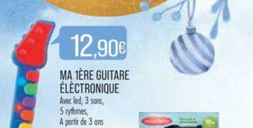 ma 1ère guitare éléctronique