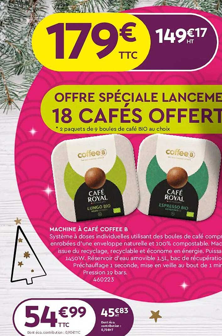 machine à café coffee b