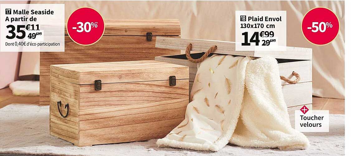 malle seaside plaid envol 130x170 cm