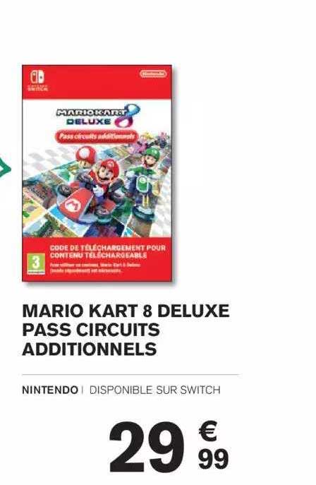 mario kart 8 deluxe pass circuits additionnels