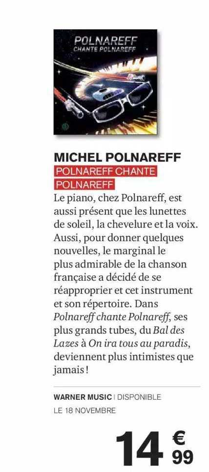 michel polnareff polnareff chante polnareff