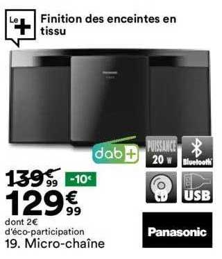 micro-chaîne panasonic