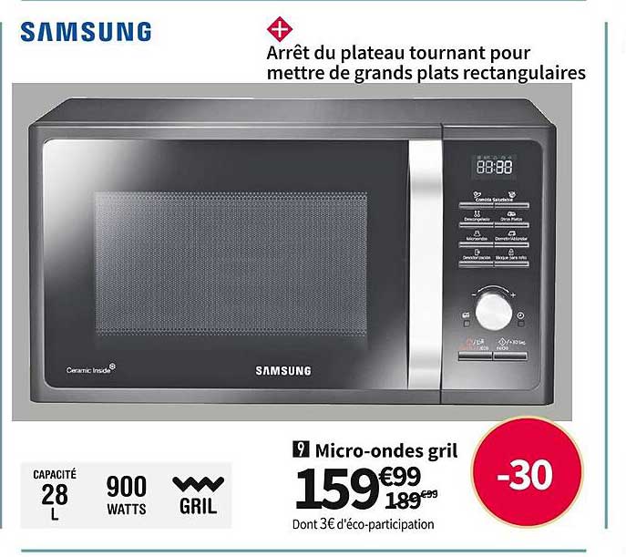 micro-ondes gril samsung