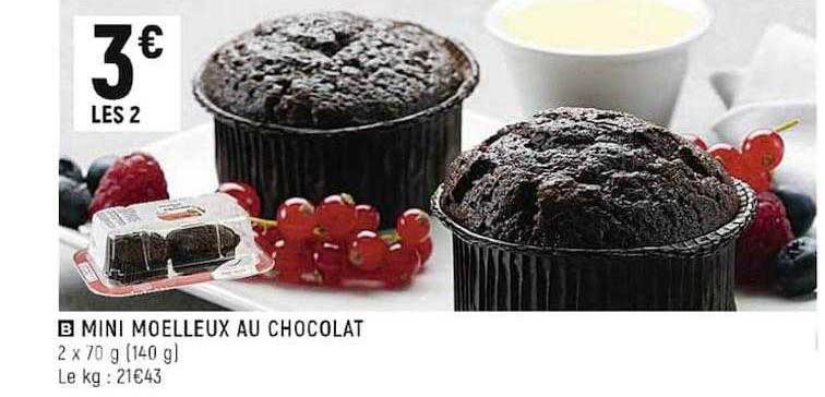 Mini Moelleux Au Chocolat