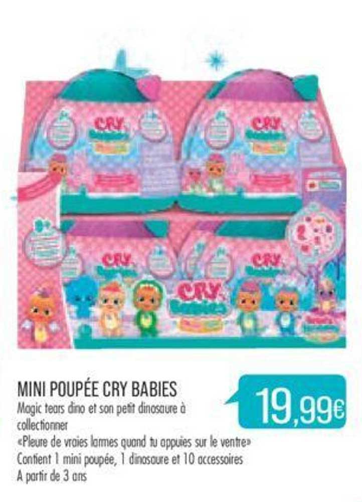 mini poupée cry babies