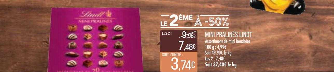 Mini Pralinés Lindt