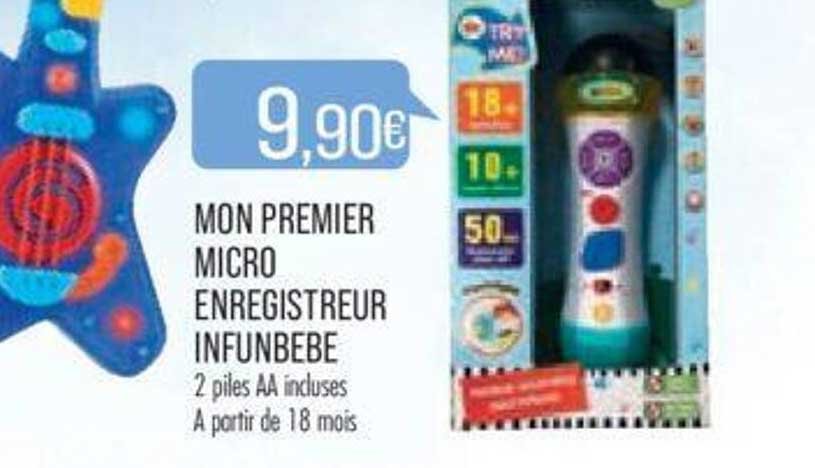 mon premier micro enregistreur infunbébé