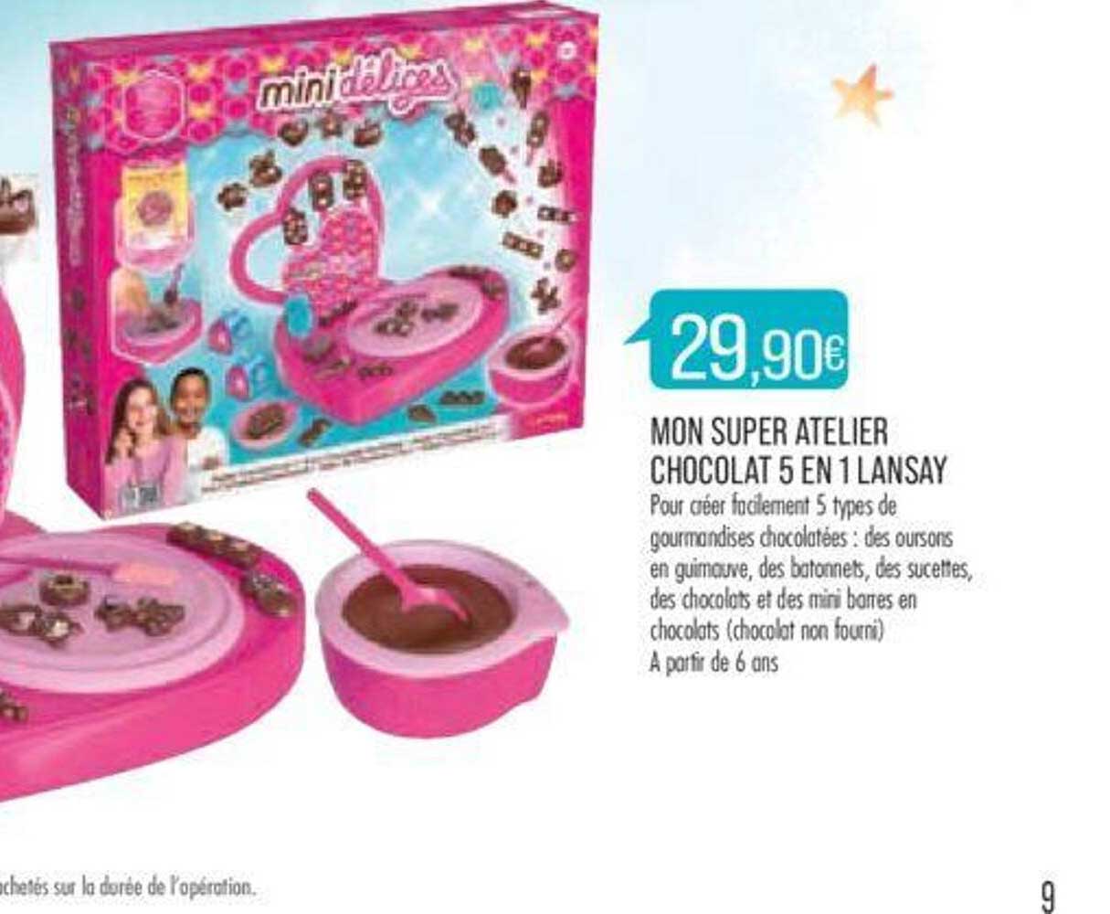 mon super atelier chocolat 5 en 1 lansay