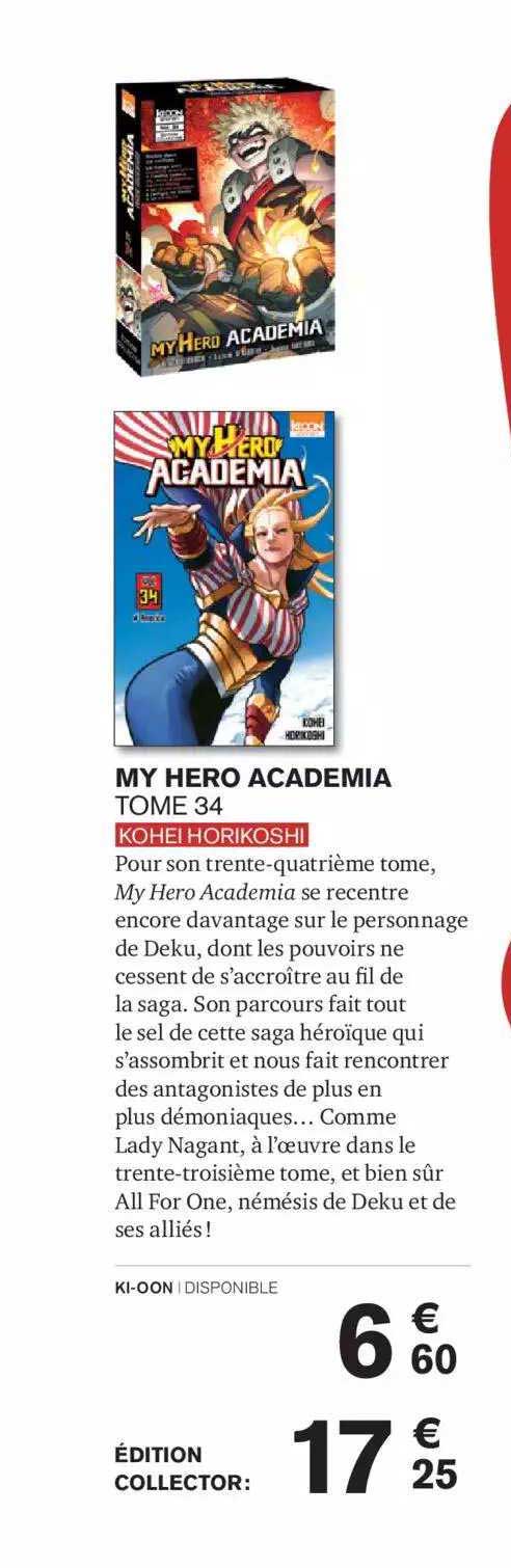 my hero academia tome 34