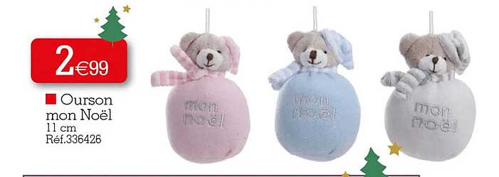 ourson mon noël