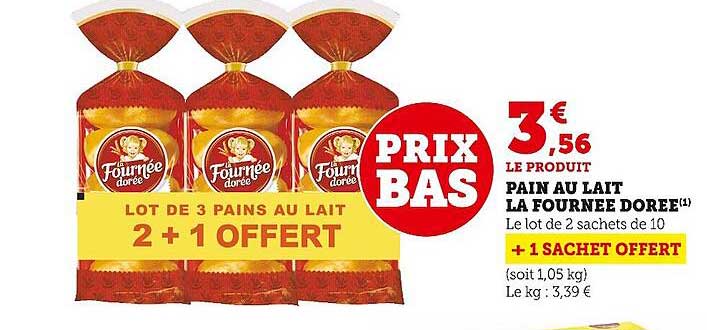 pain au lait la fournée dorée