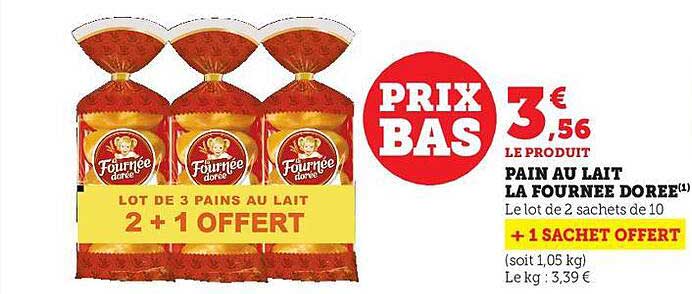 pain au lait la fournée dorée