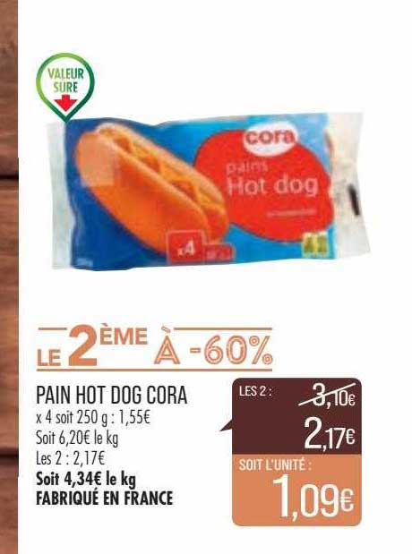Pain Hot Dog Cora