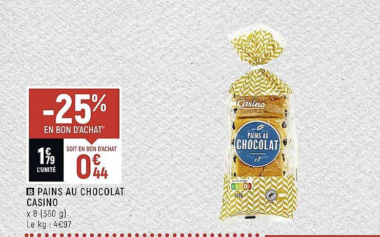 Pains Au Chocolat Casino