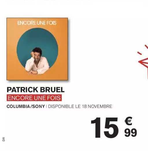patrick bruel encore une fois