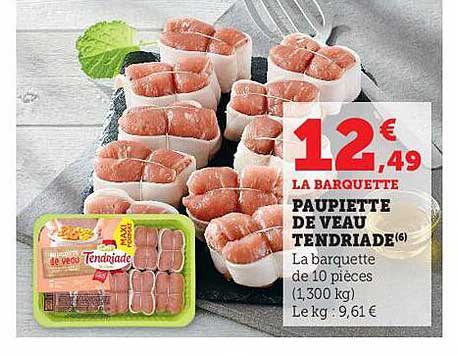 Paupiette De Veau Tendriade