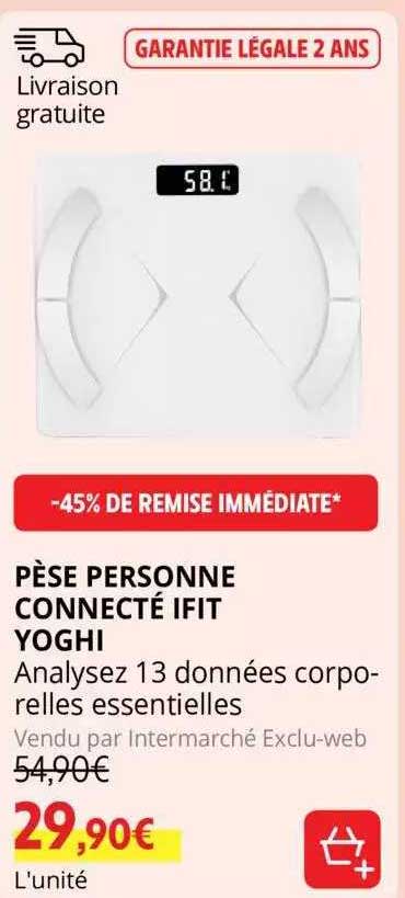 pèse personne connecté ifit yoghi