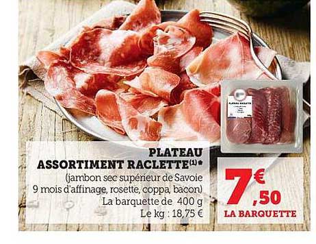 Plateau Assortiment Raclette