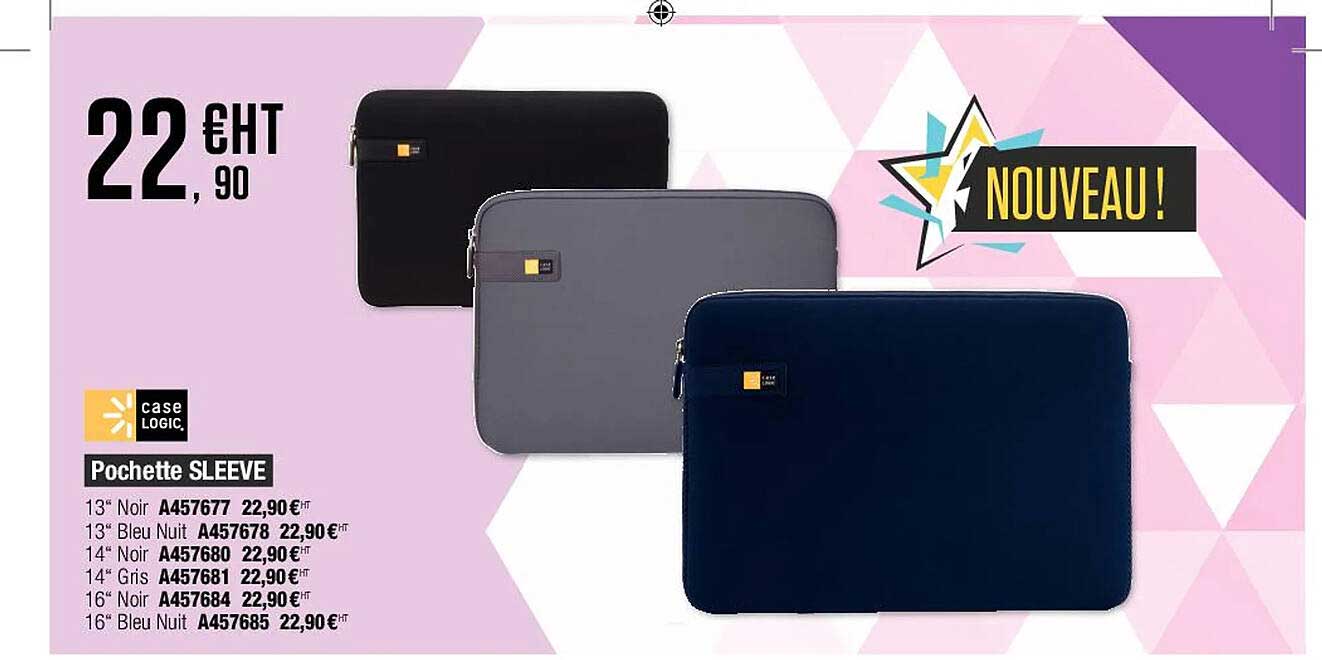 pochette sleeve case logic