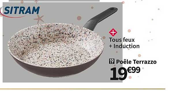 poêle terrazzo sitram