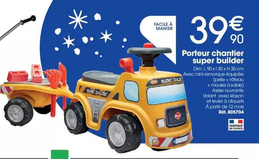 porteur chantier super builder