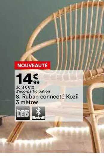 ruban connecté kozii 3 mètres