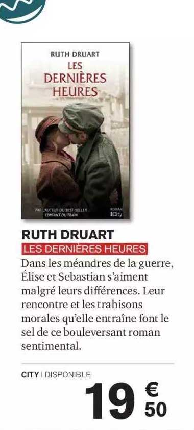 ruth druart les dernières heures