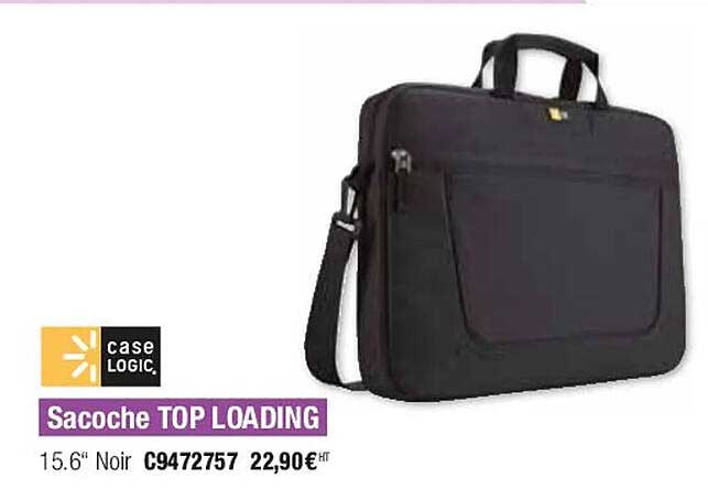 sacoche top laoding case logic