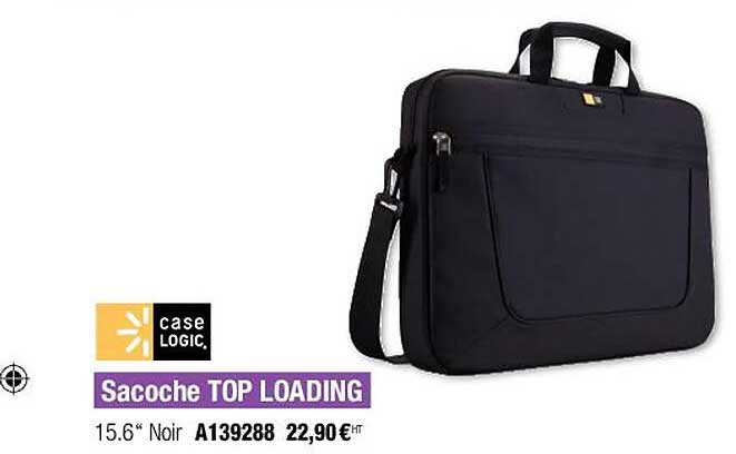 sacoche top loading case logic