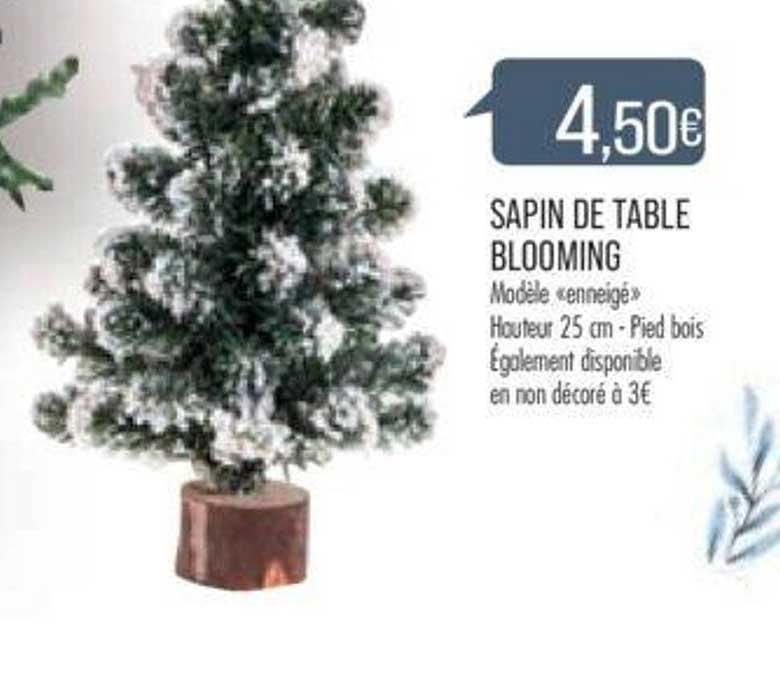 Sapin De Table Blooming