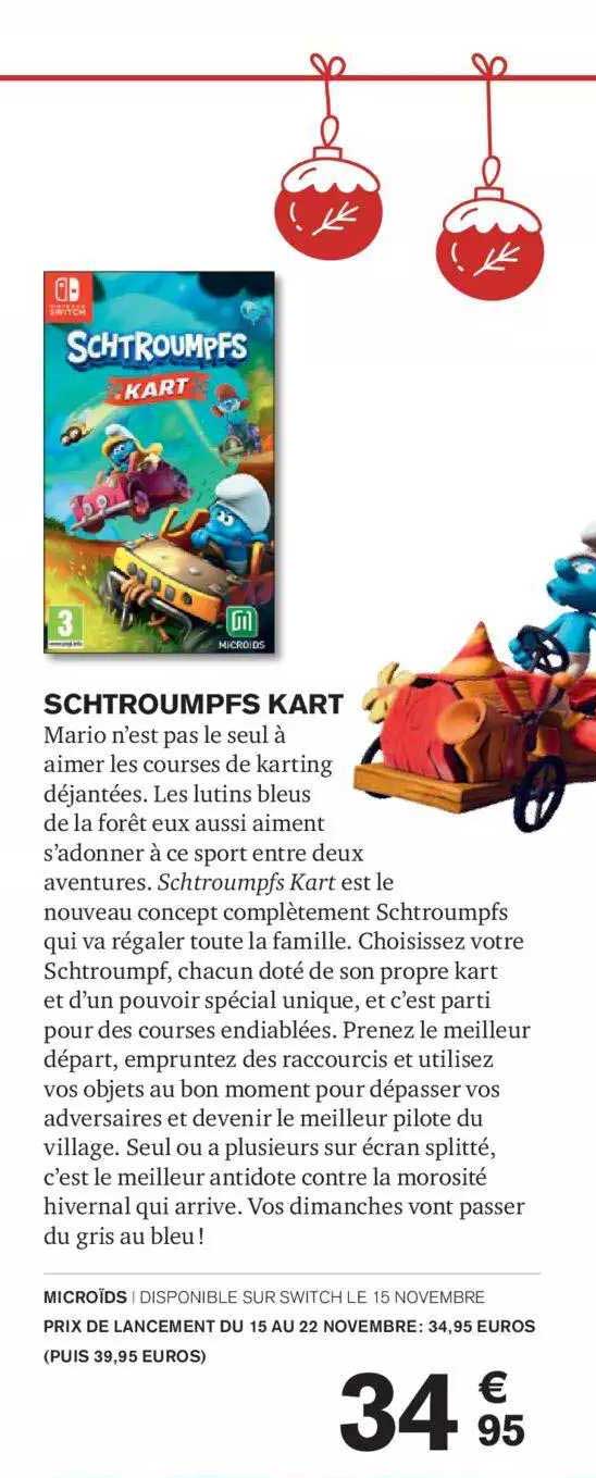 schtroumpfs kart