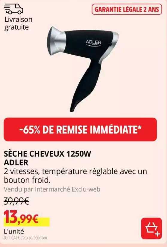 Sèche Cheveux 1250w Adler
