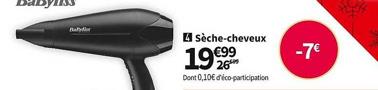 sèche-cheveux babyliss