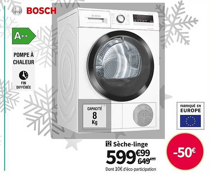 sèche-linge bosch