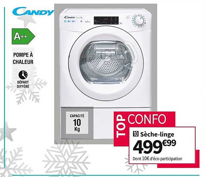sèche-linge candy
