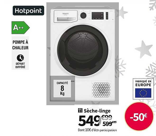 sèche-linge hotpoint