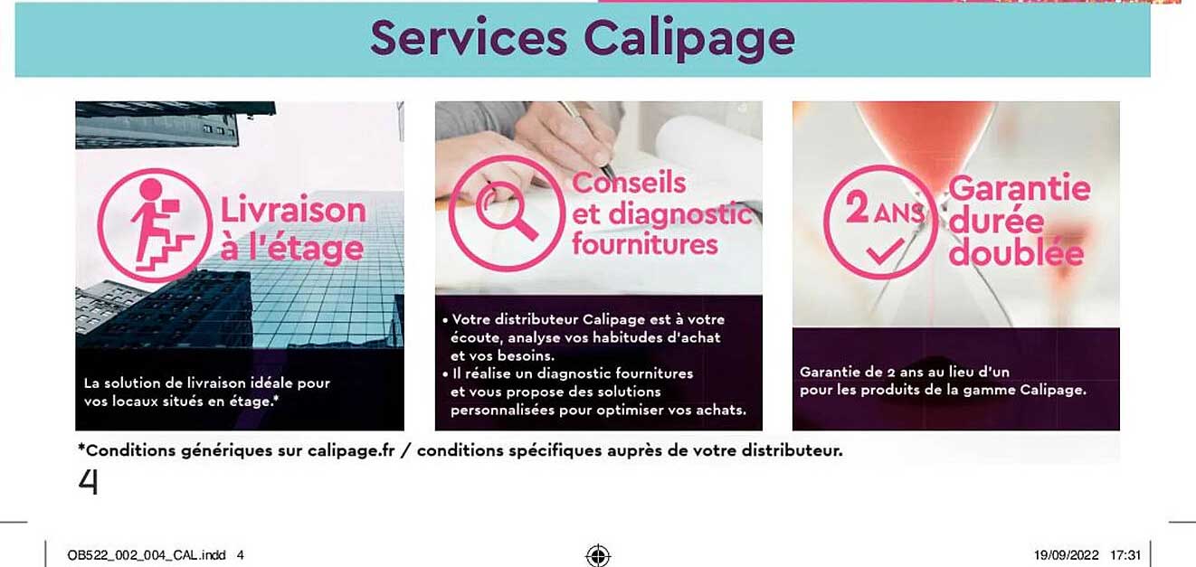 services calipage