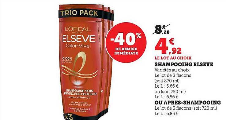 shampooing elseve ou après-shampooing
