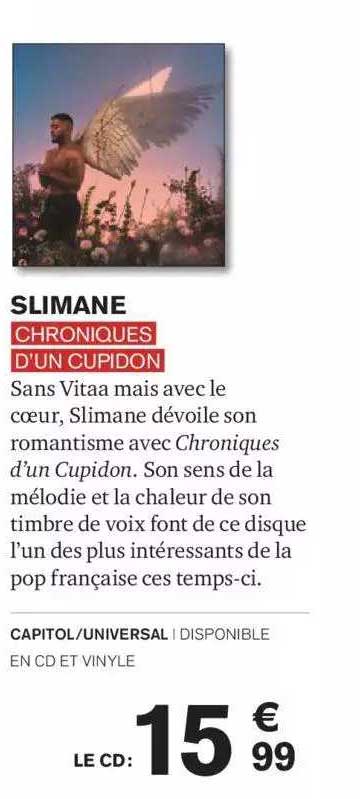 slimane chroniques d'un cupidon