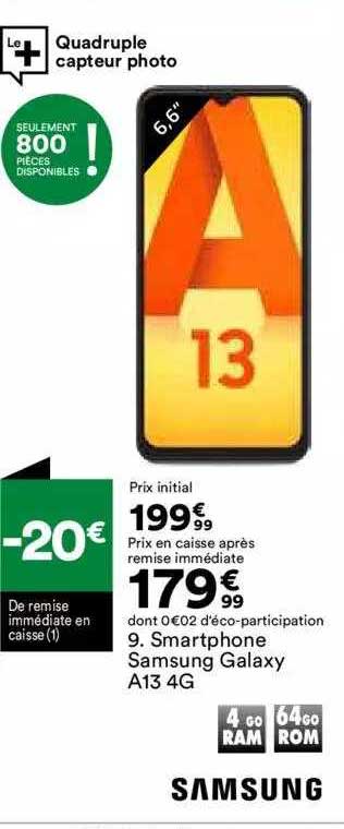 smartphone samsung galaxy a13 4g