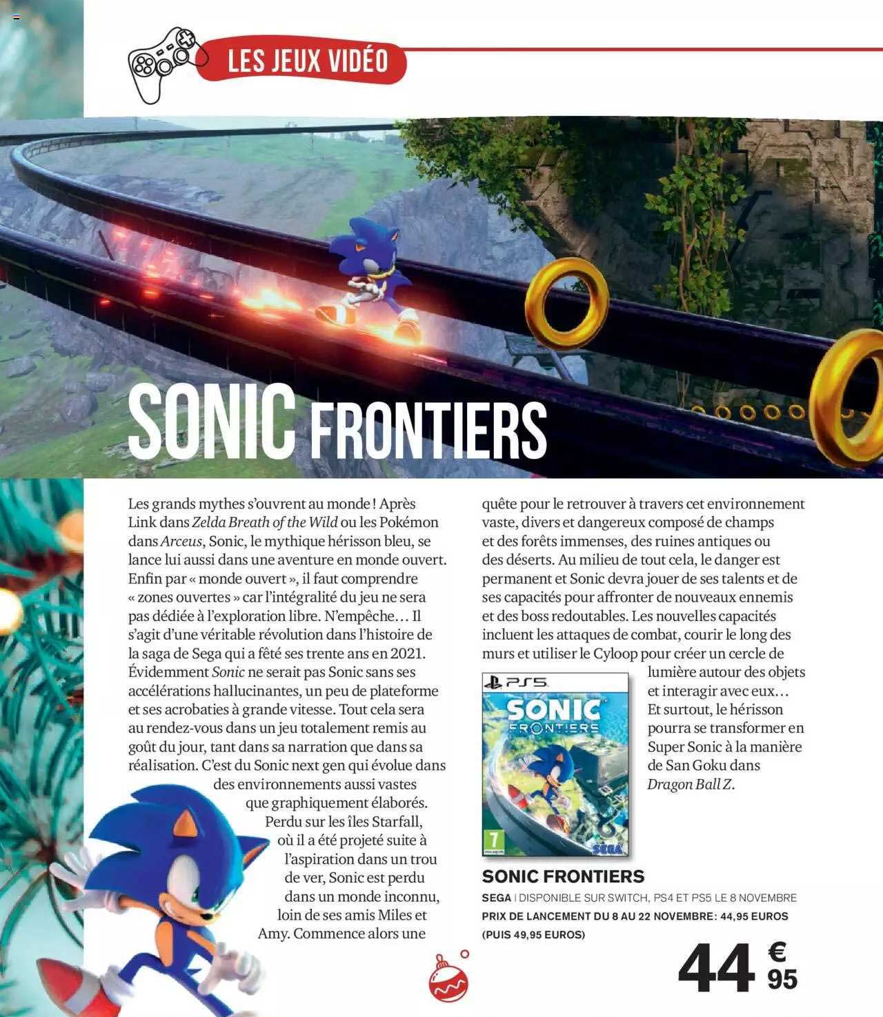 sonic frontiers