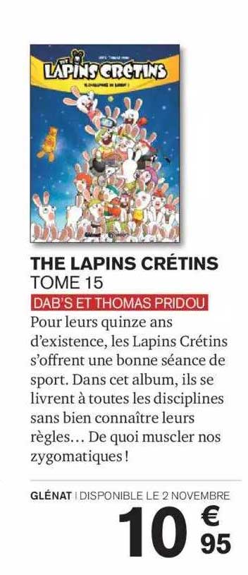 the lapins crétins tome 15 dab's et thomas pridou
