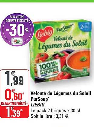 Velouté De Légumes Du Soleil Pursoup' Liebig
