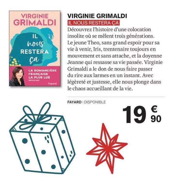 virginie grimaldi il nous restera ça